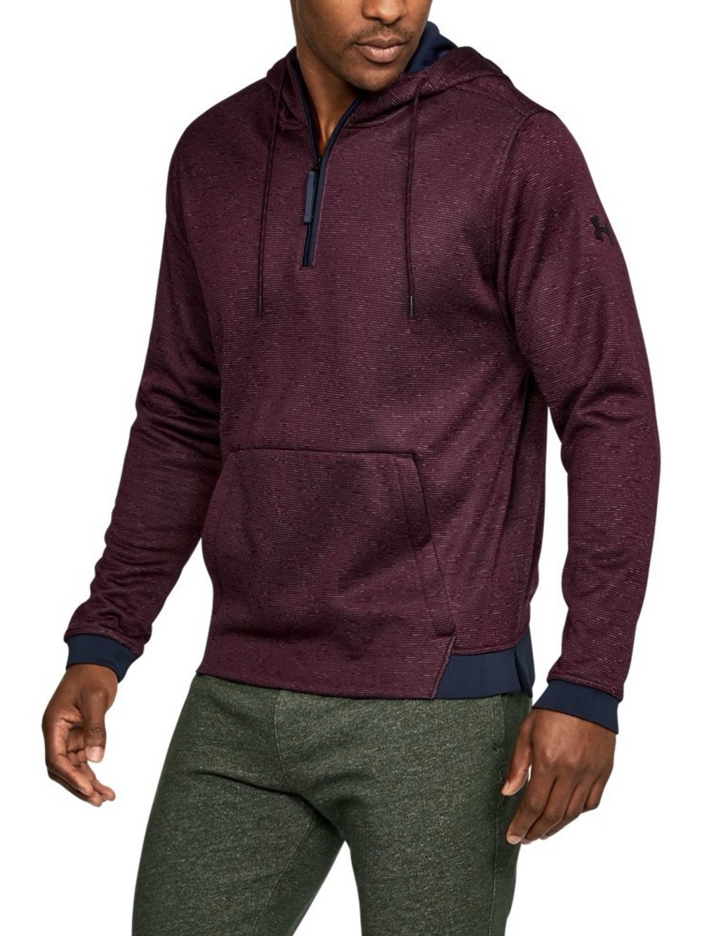 Under Armour Storm Armour fleece Quarter Zip Hoodie Size Large